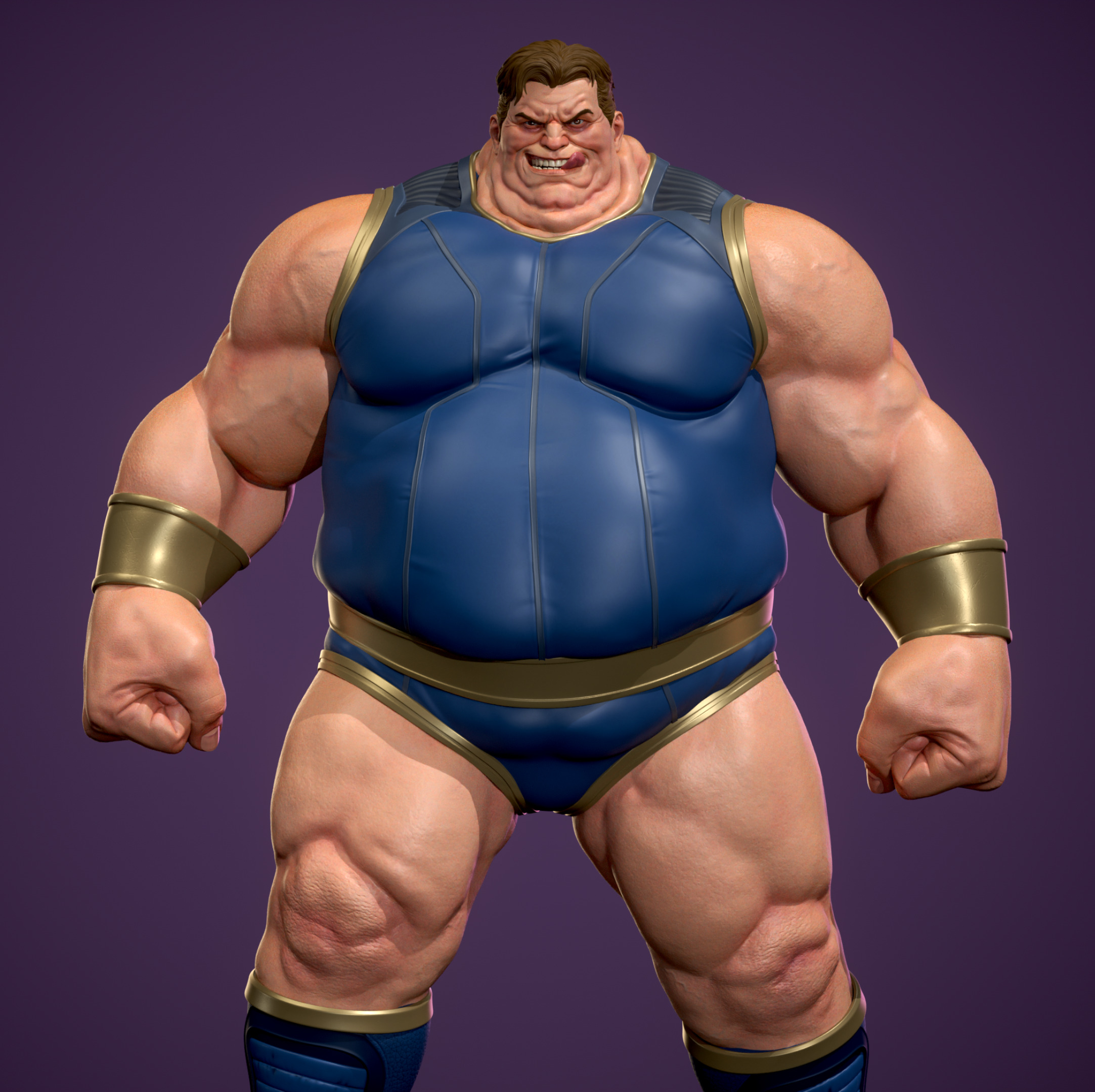 Blob X-Men stl file 3D print model_5