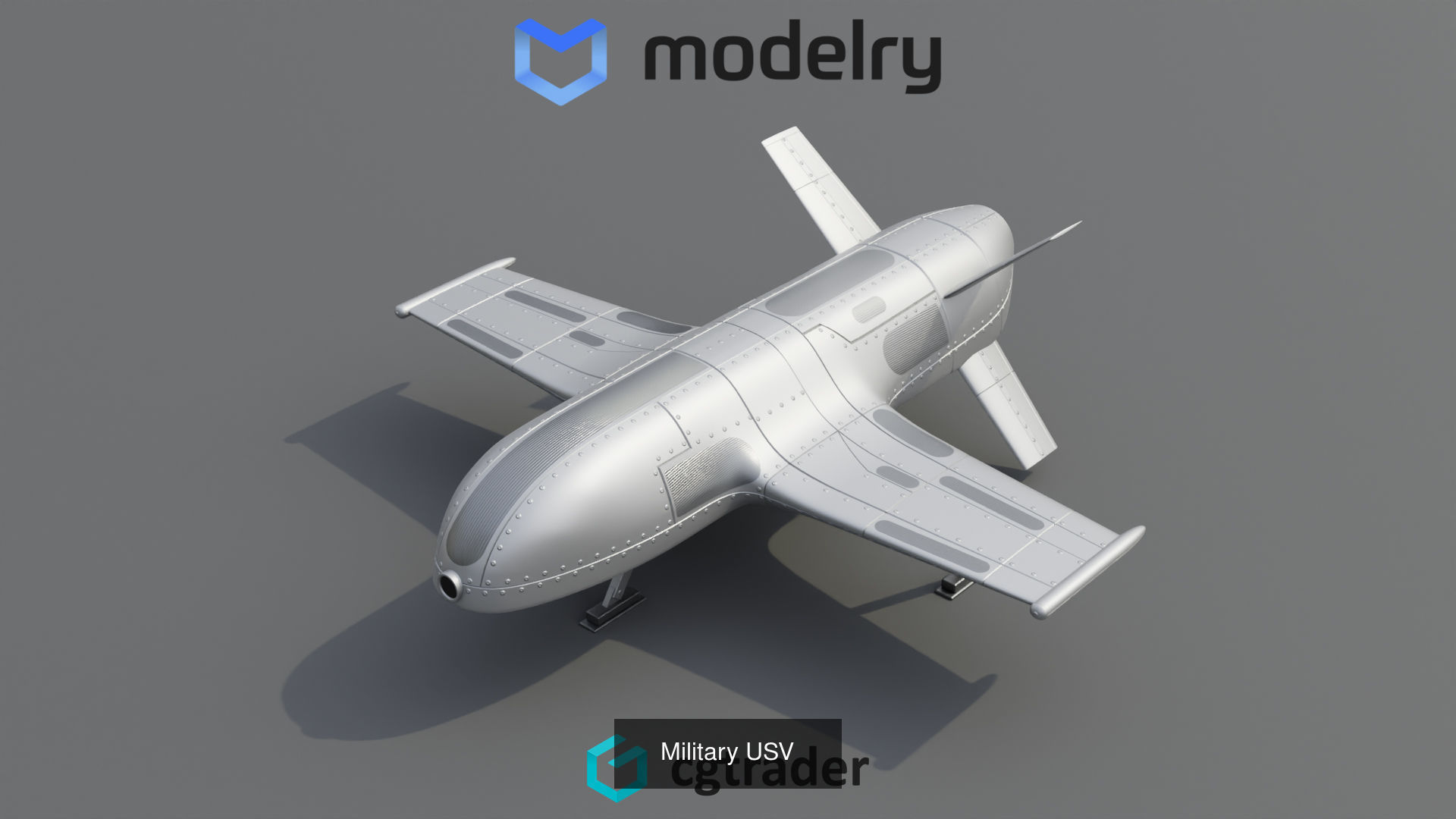 Airborne  Drone  Submarine pack 3D Model Collection_19