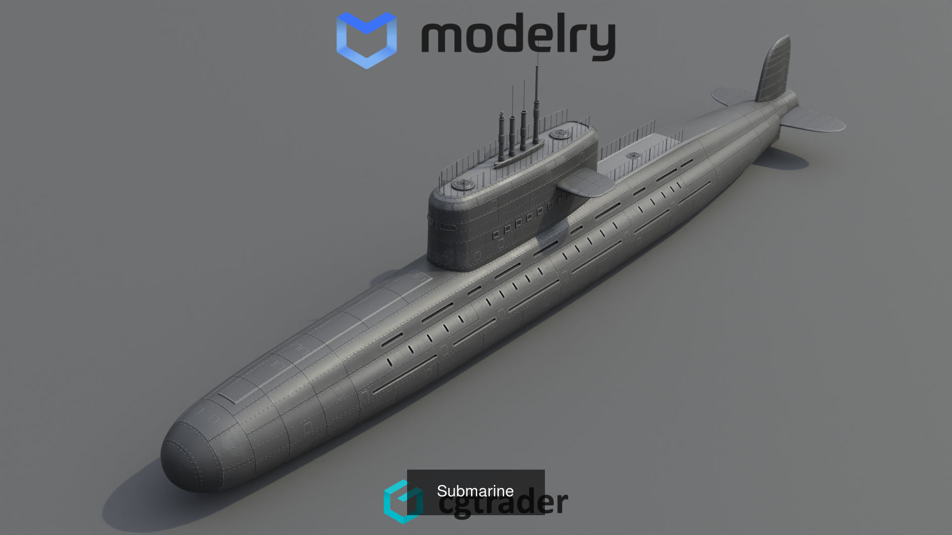 Airborne  Drone  Submarine pack 3D Model Collection_17