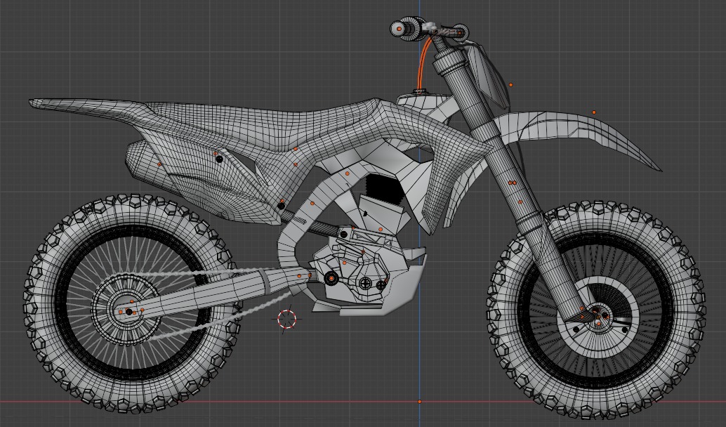 Motocross 3D model_3