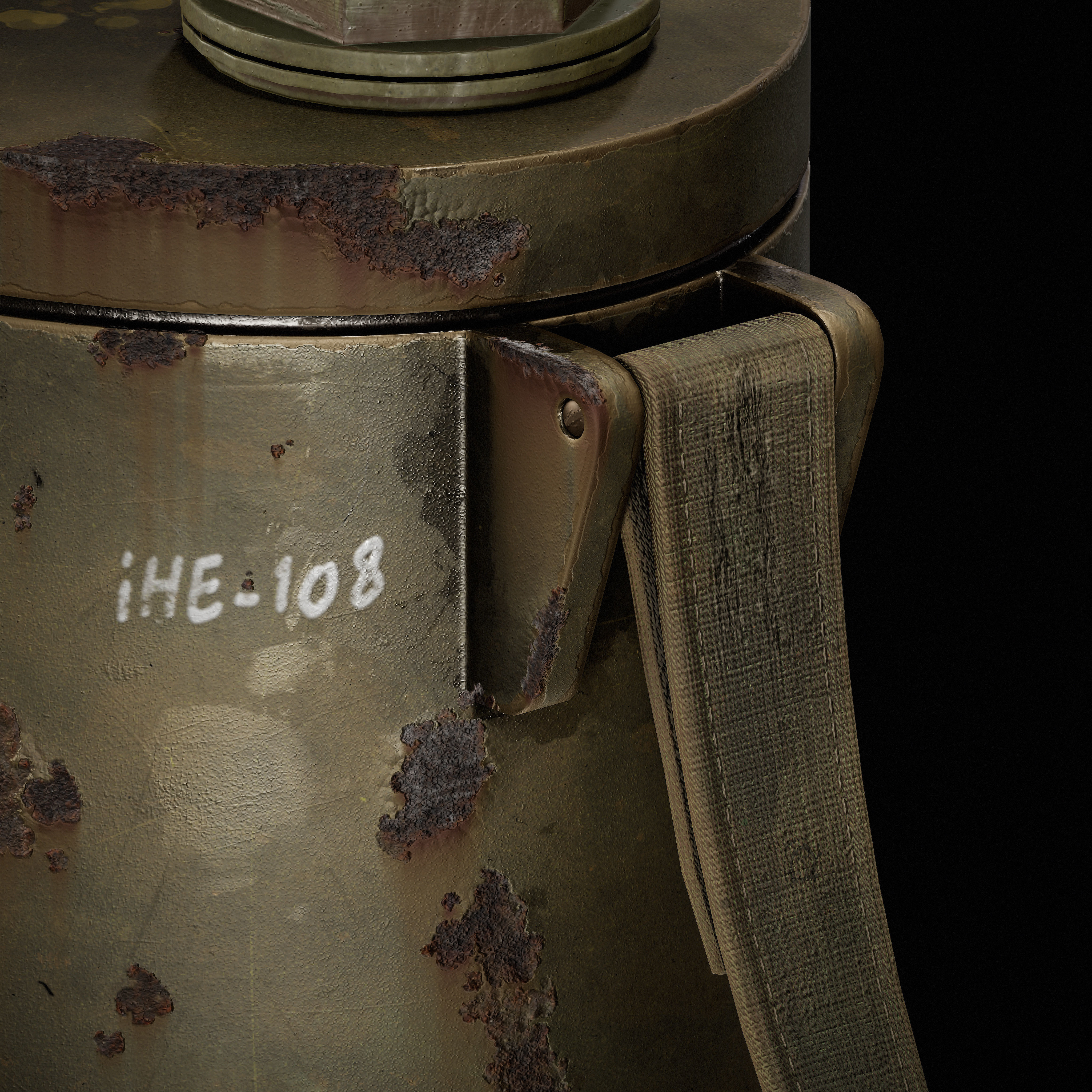 PM-2 Detonator Low-poly 3D model_4