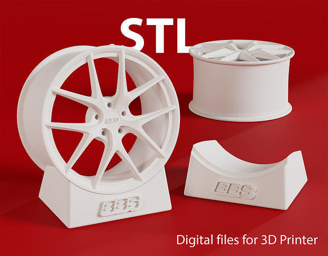 BBS CI-R Rim - 3D Printer 3D model