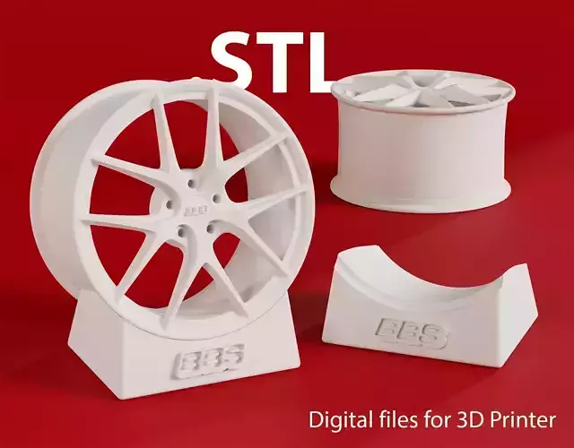 BBS CI-R Rim - 3D Printer 3D model