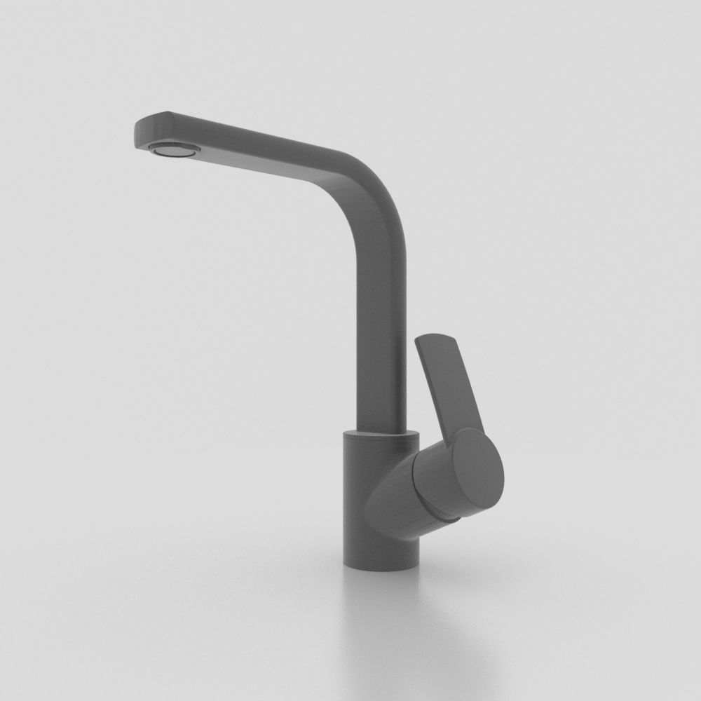 Printable Generic Kitchen Sink Mixer STL 3D model 3D print model_4