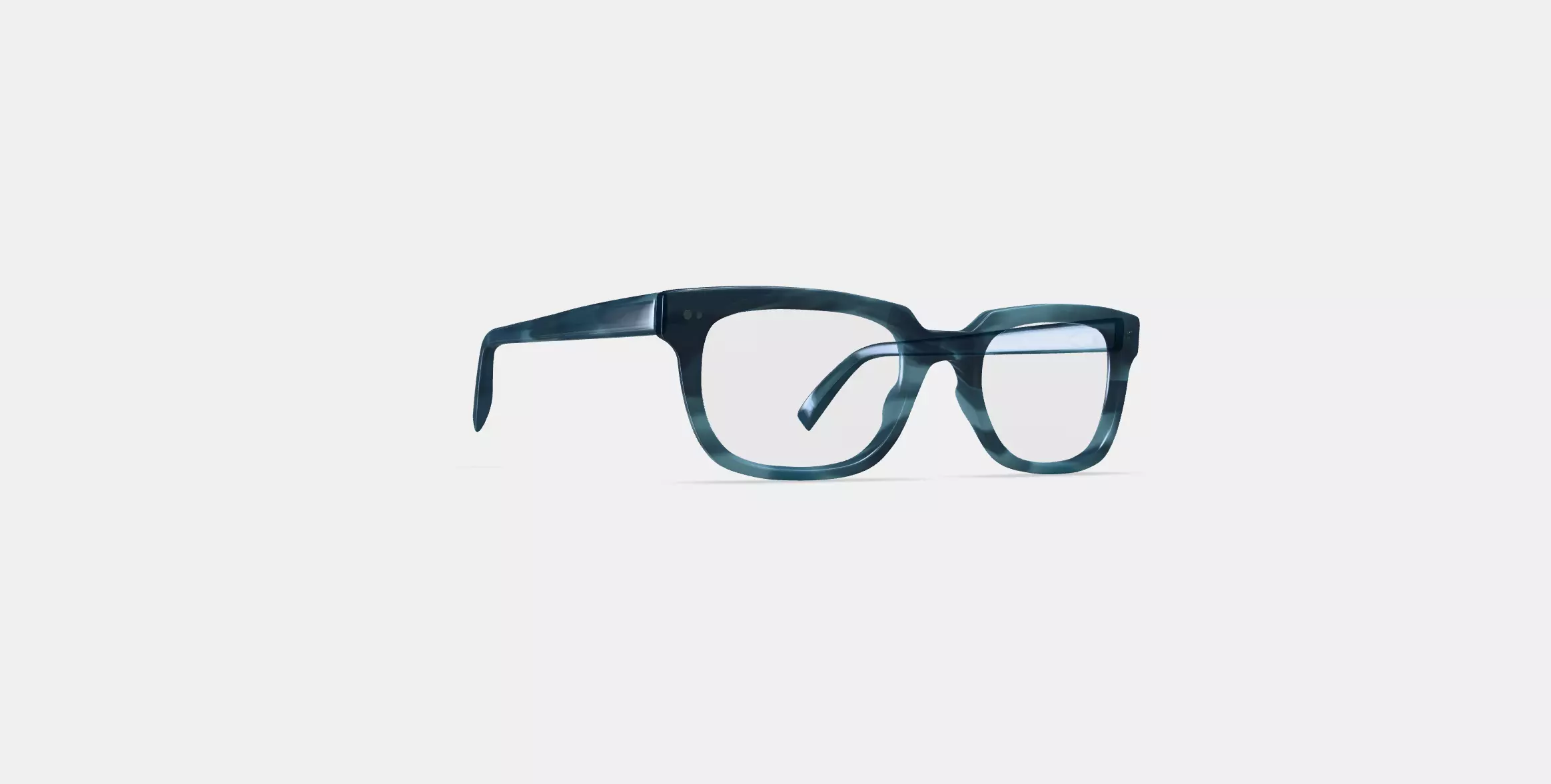 Dunbar Eyeglasses in Marine Slate 3D model