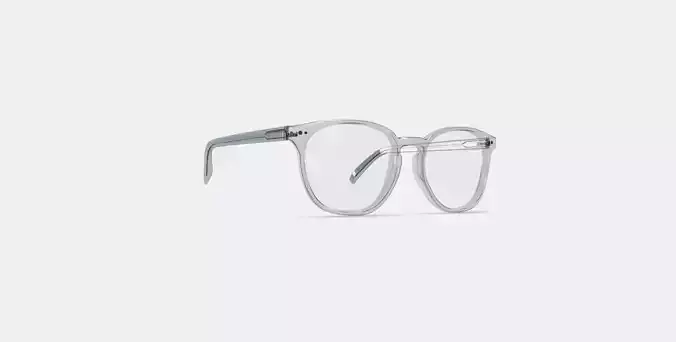 Carlton Low Bridge Fit Eyeglasses in Crystal