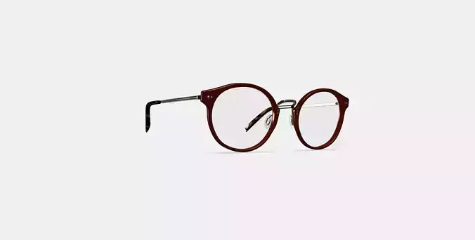 Jayla Eyeglasses in Russet Red with Riesling