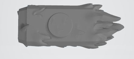 Ruff Ghanor Hammer 3D print model_4