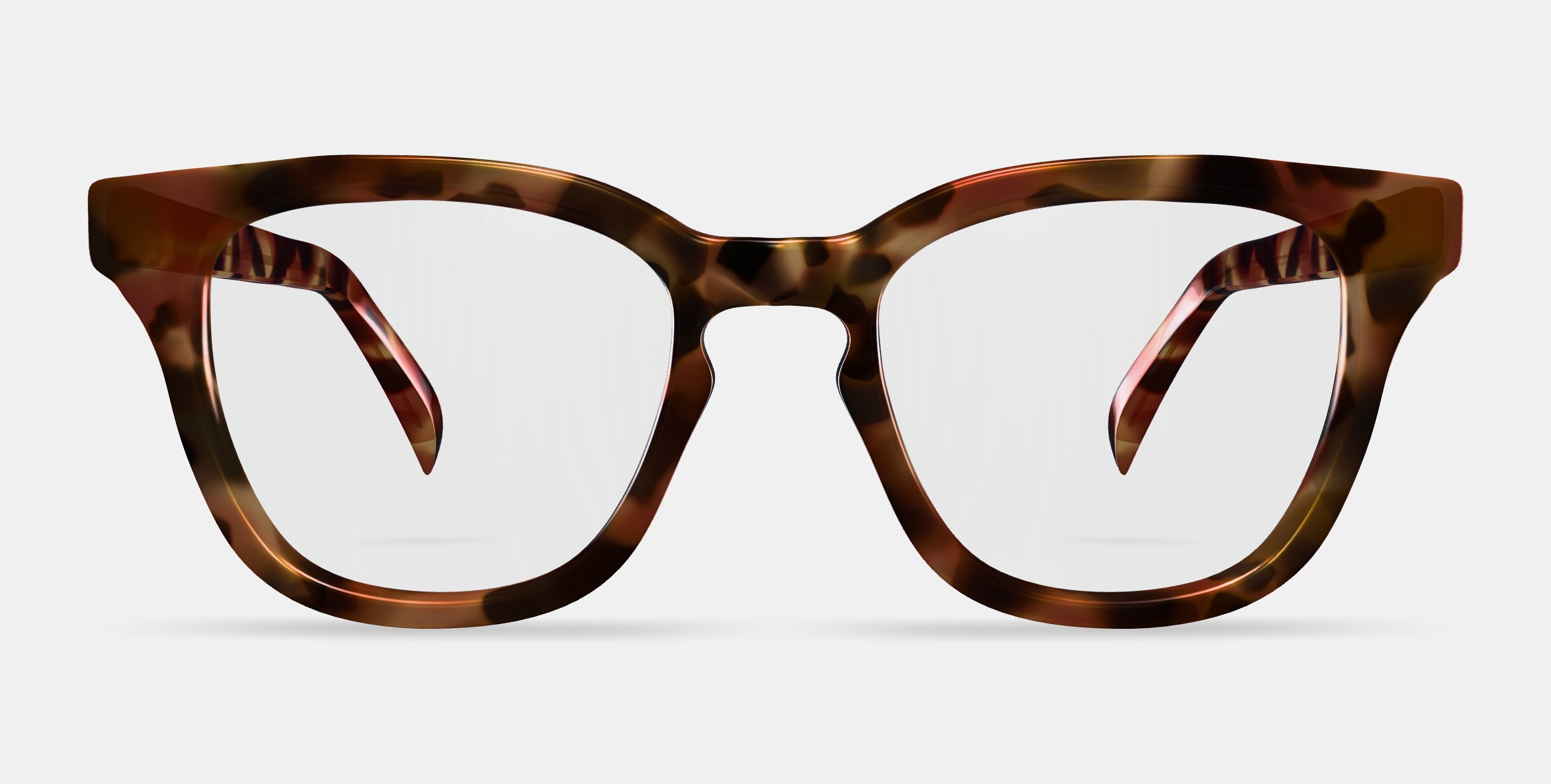 Della Eyeglasses in Acorn Tortoise 3D model_11