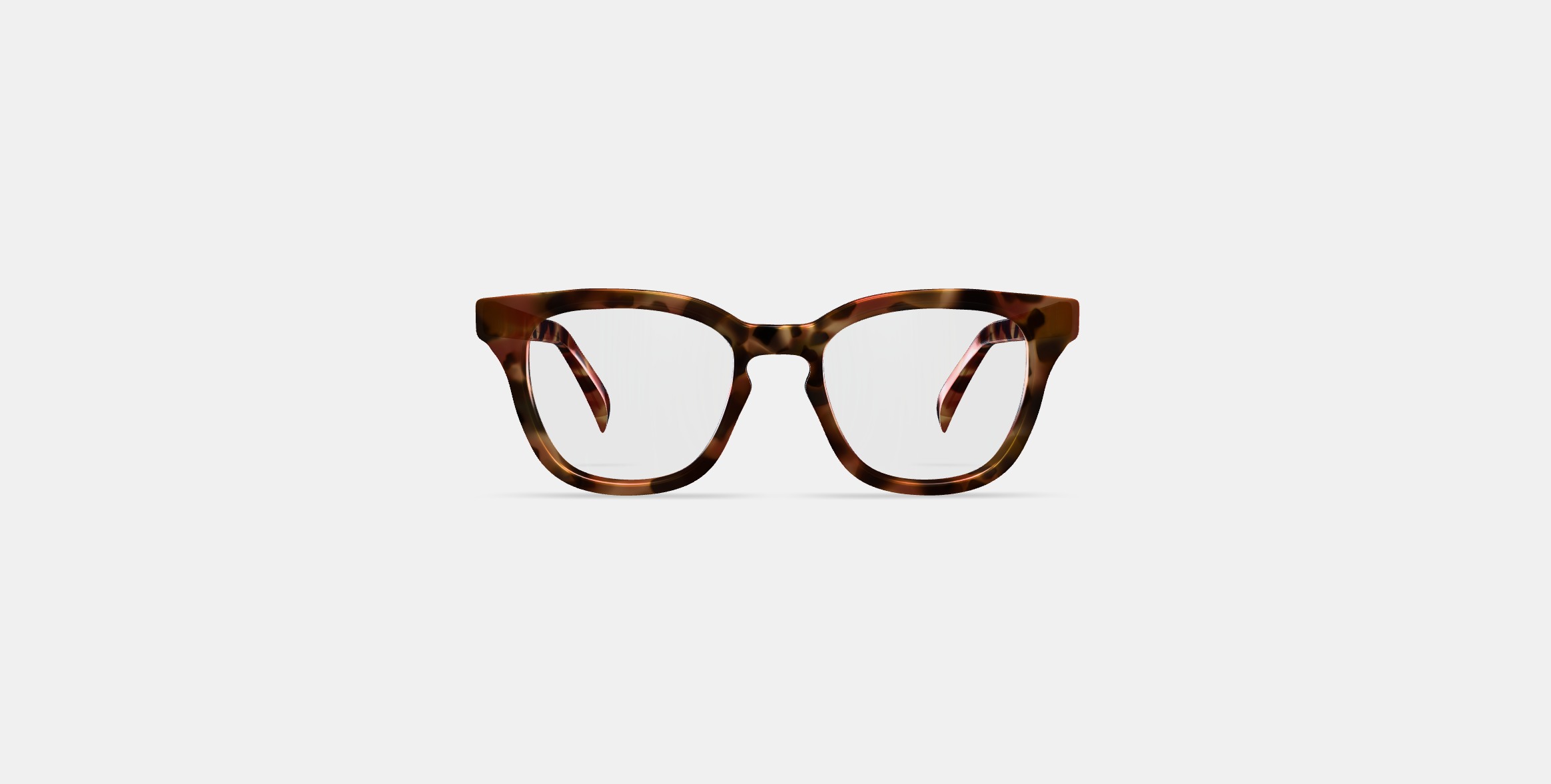 Della Eyeglasses in Acorn Tortoise 3D model_10