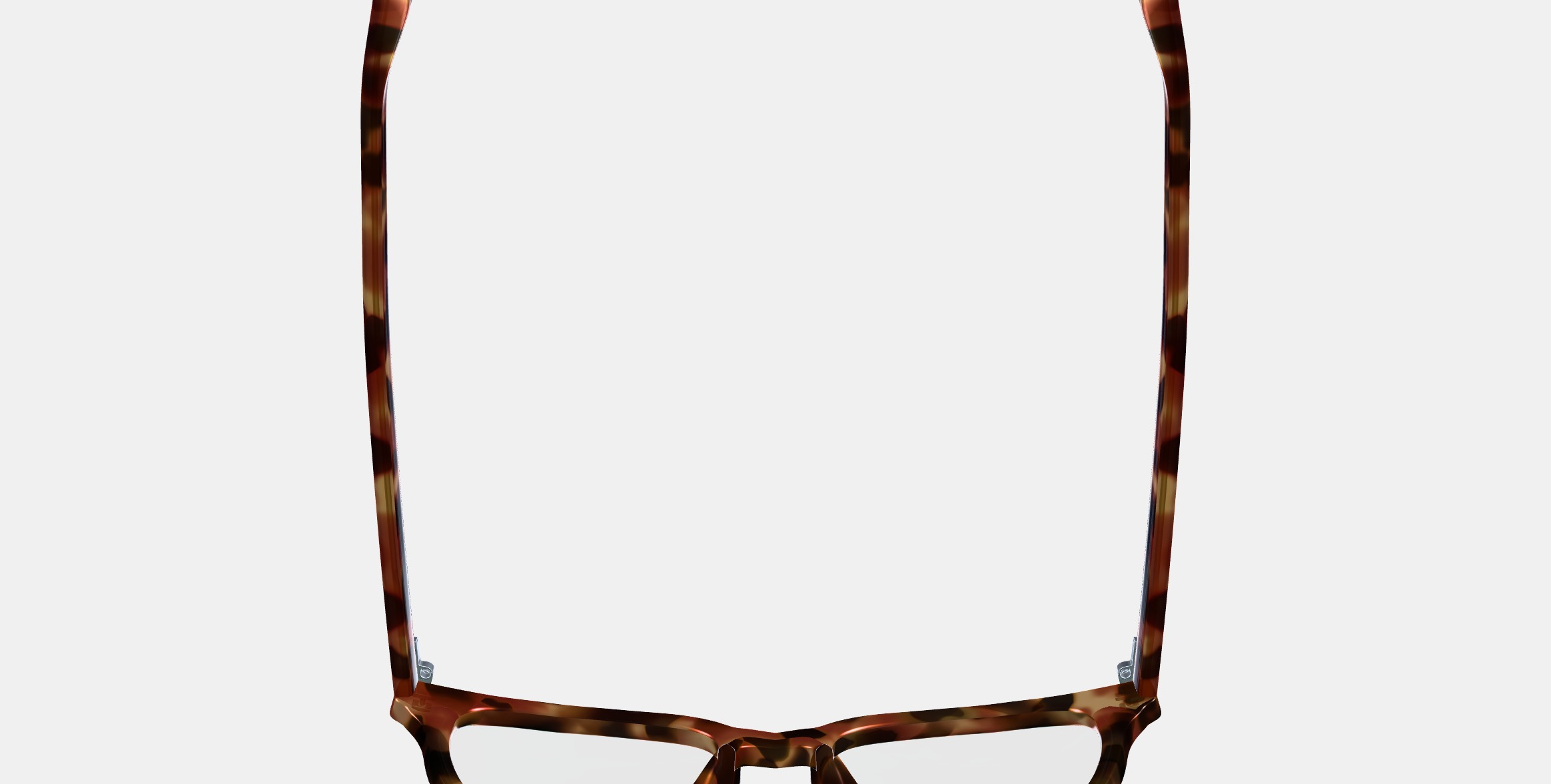 Della Eyeglasses in Acorn Tortoise 3D model_4