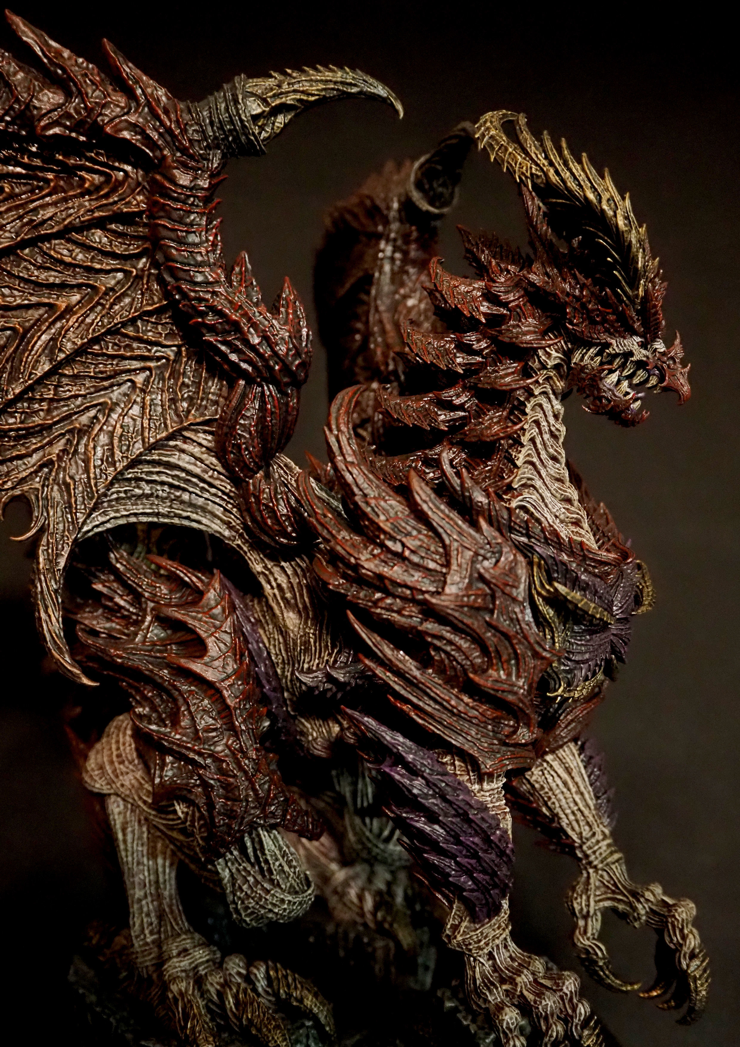 3D Game Assets 3D print model Dragon Figure  3D print model_5