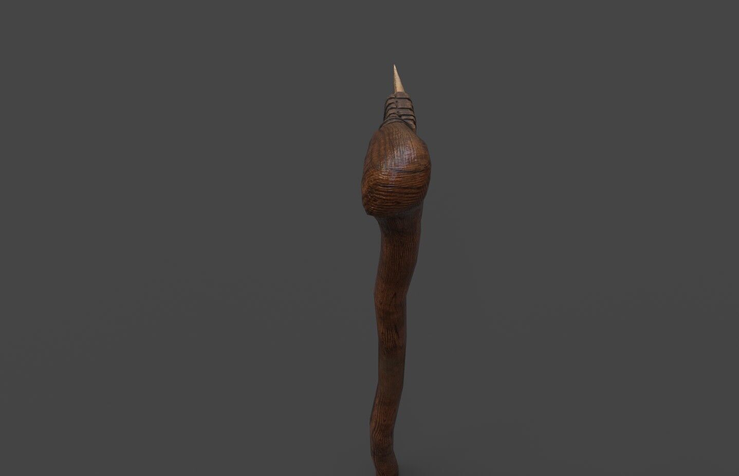 Bronze age flat axe Low-poly 3D model_5