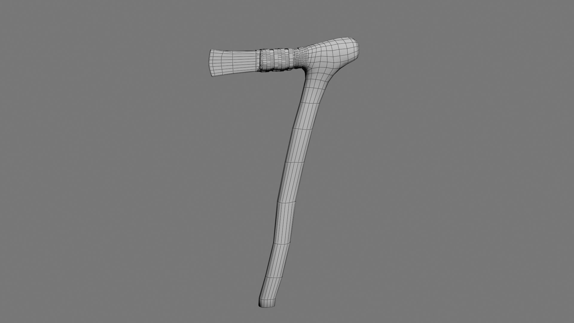 Bronze age flat axe Low-poly 3D model_22