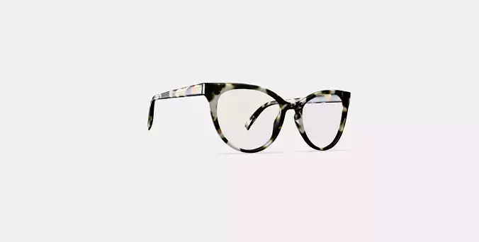 Haley Eyeglasses in Opal Tortoise