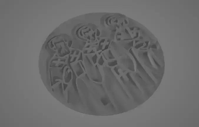 3D MODLA ZA KOLACE Sveta Tri Jerarha