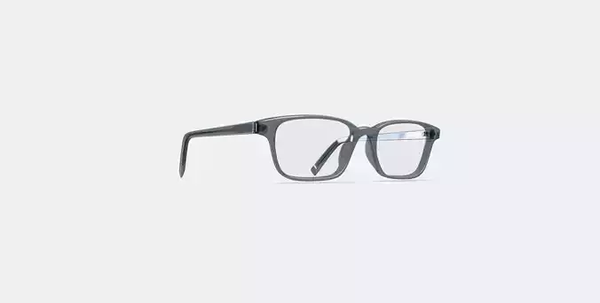 Crane Low Bridge Fit Eyeglasses in Sea Glass Grey