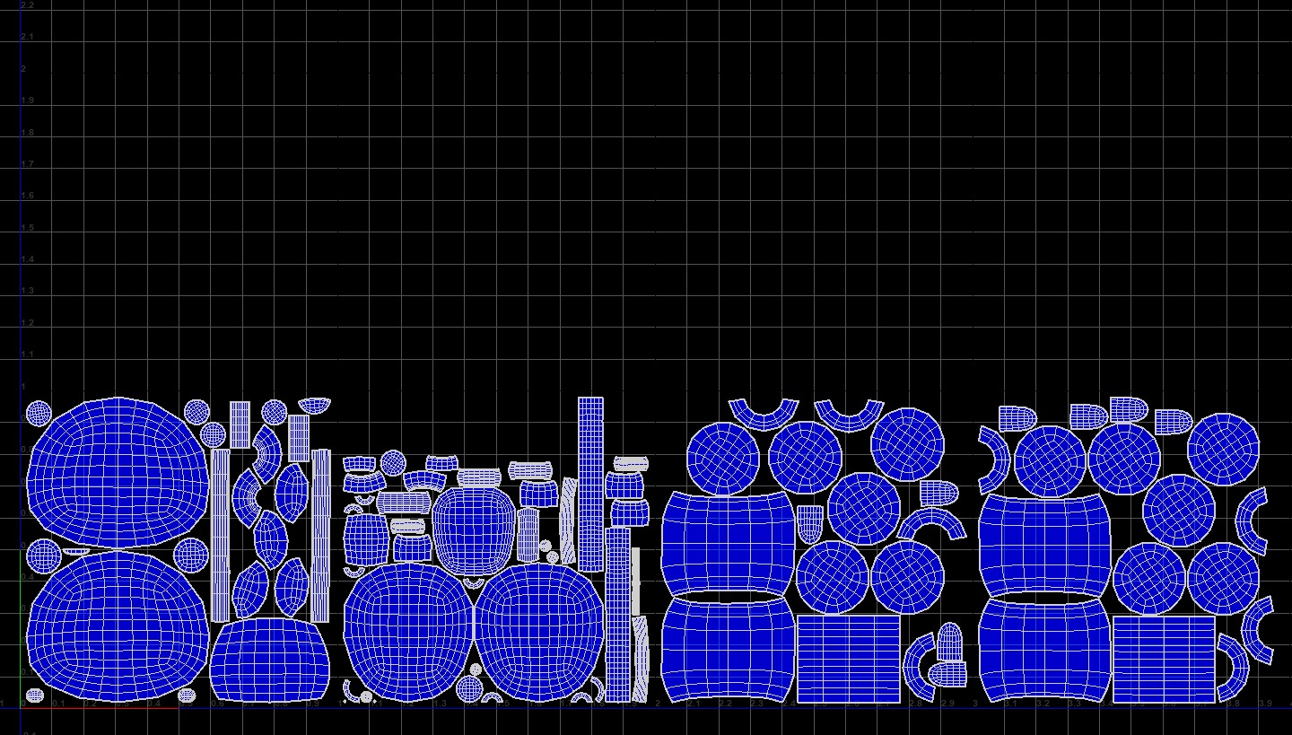 Adorable stylized robot 3D model_8