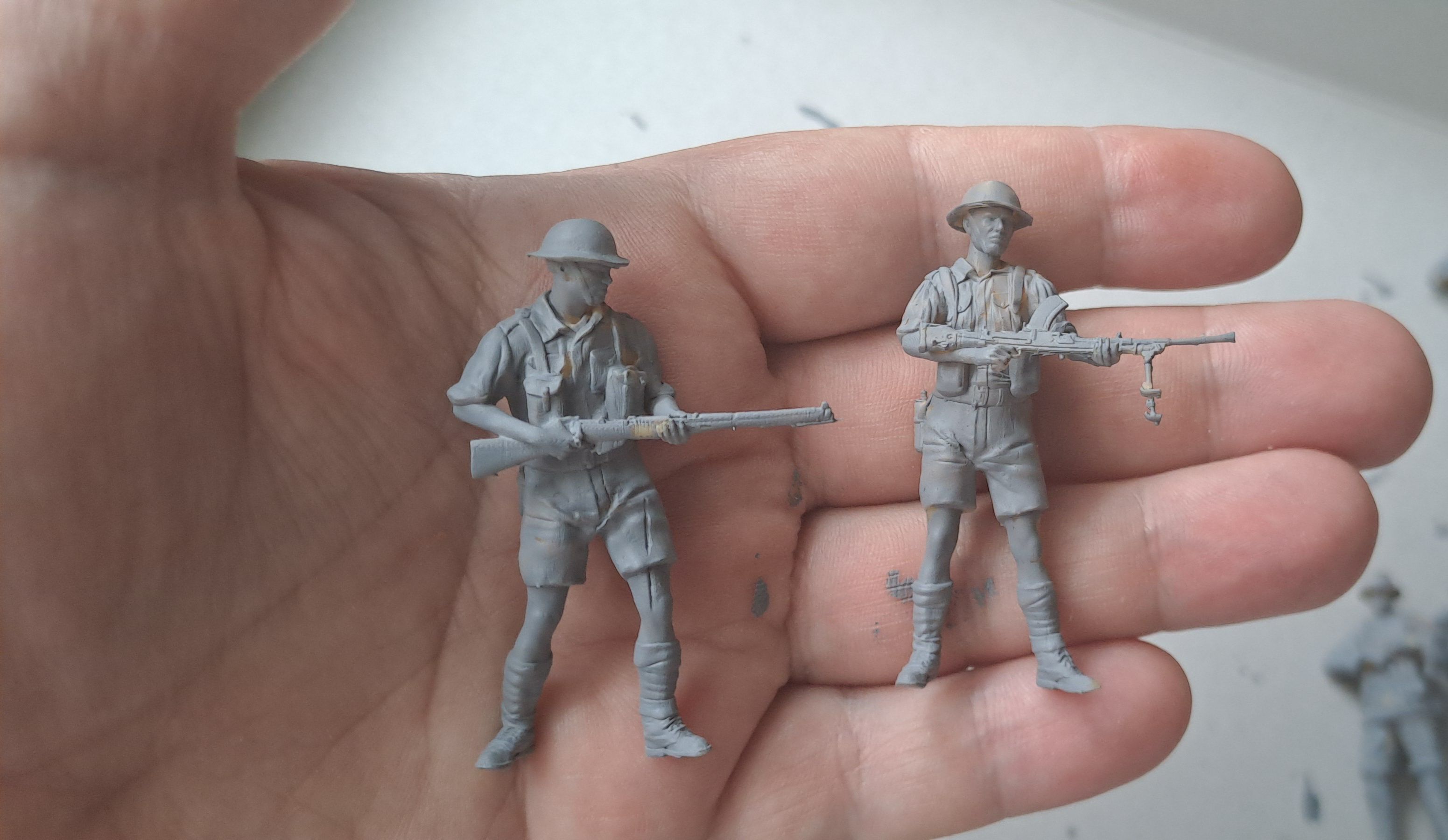  5 BRITISH SOLDIER - 8TH ARMY - EL ALAMEIN 3D print model_1