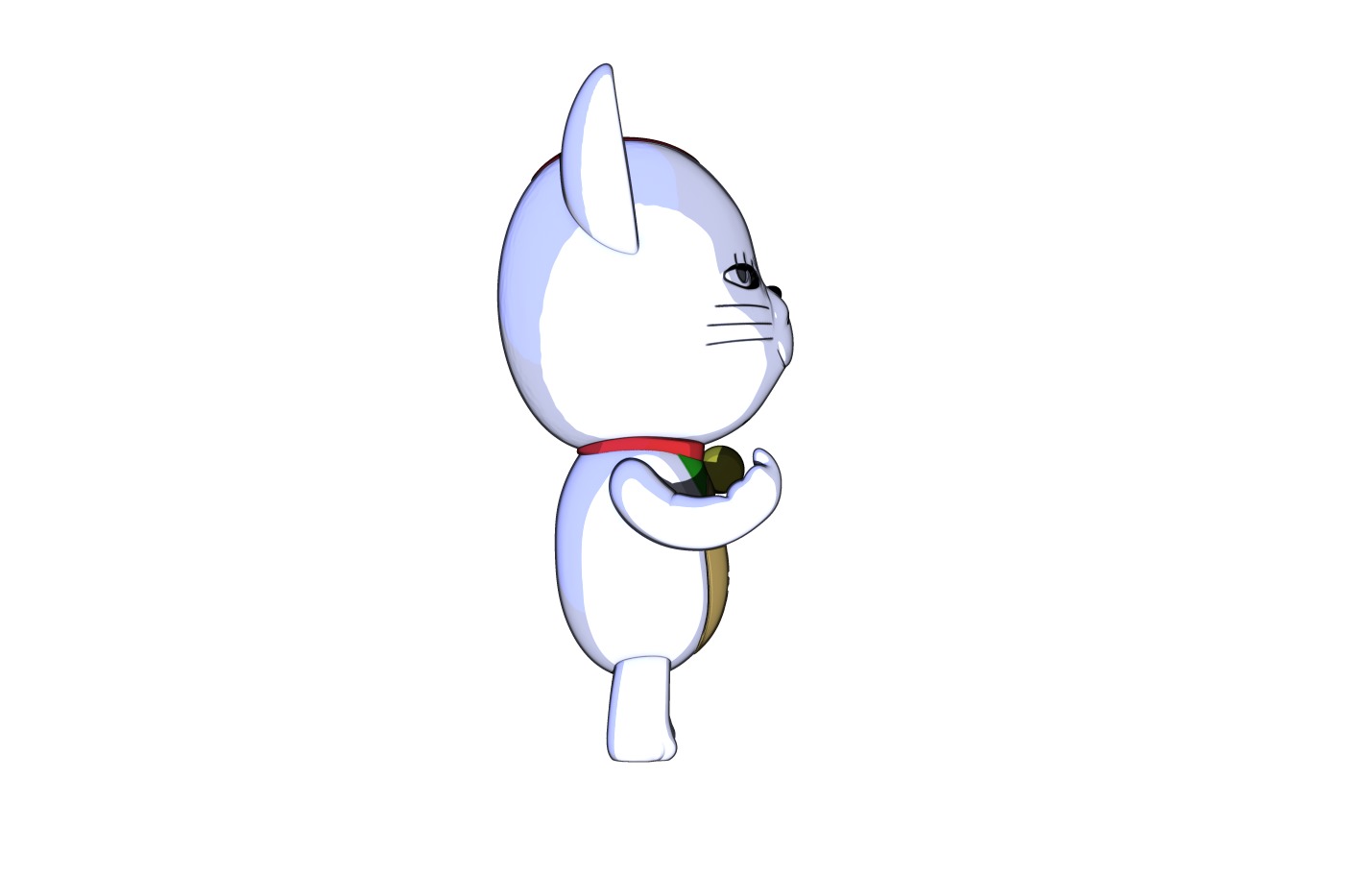 Turbo Granny Dandadan  3D print model_5