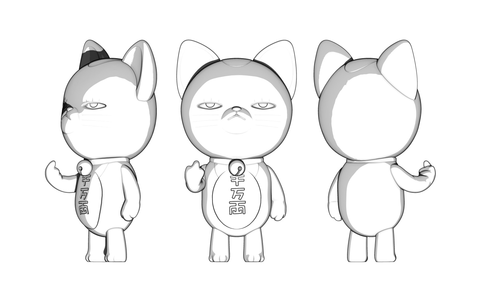 Turbo Granny Dandadan  3D print model_7