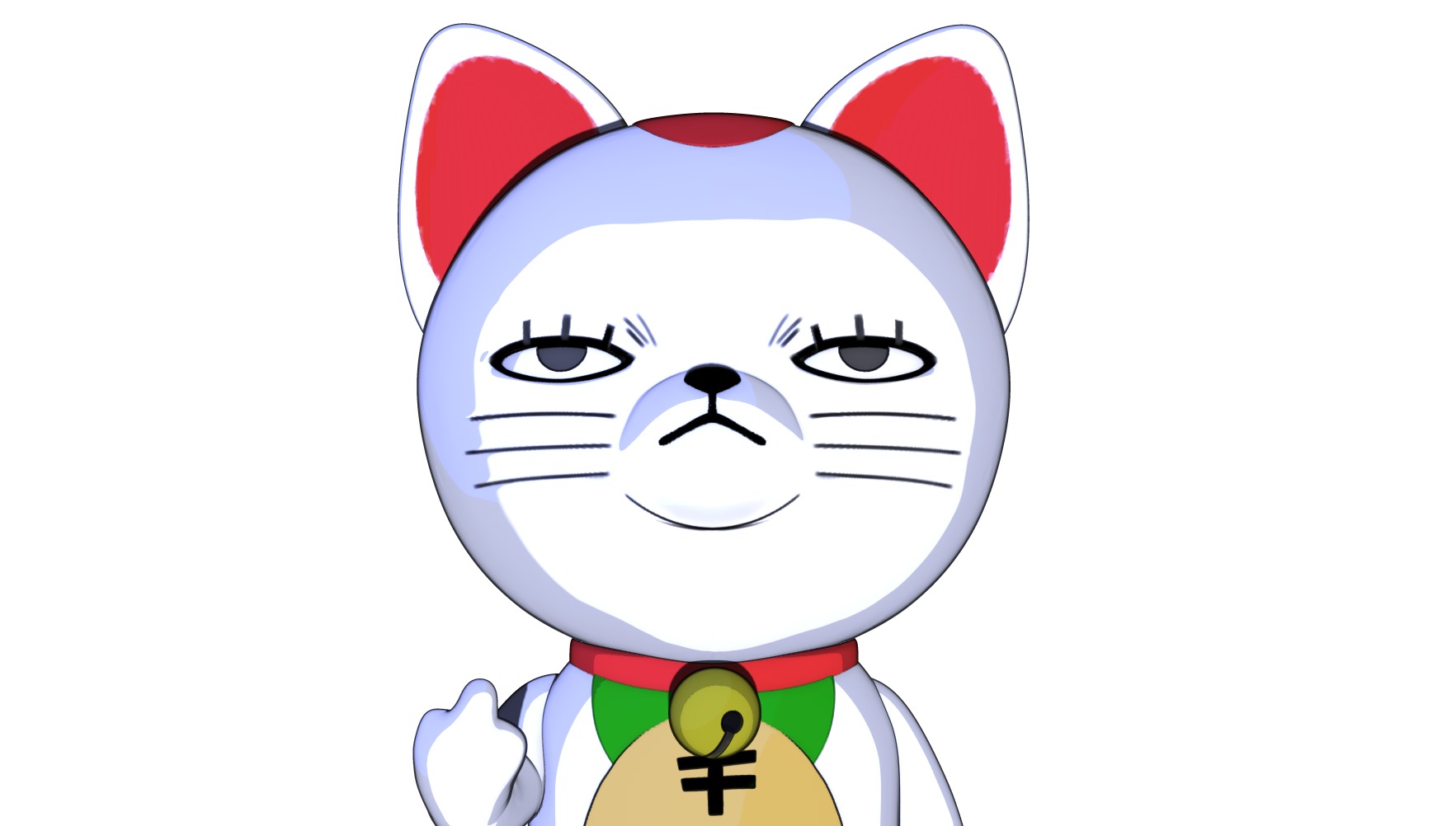 Turbo Granny Dandadan  3D print model_1