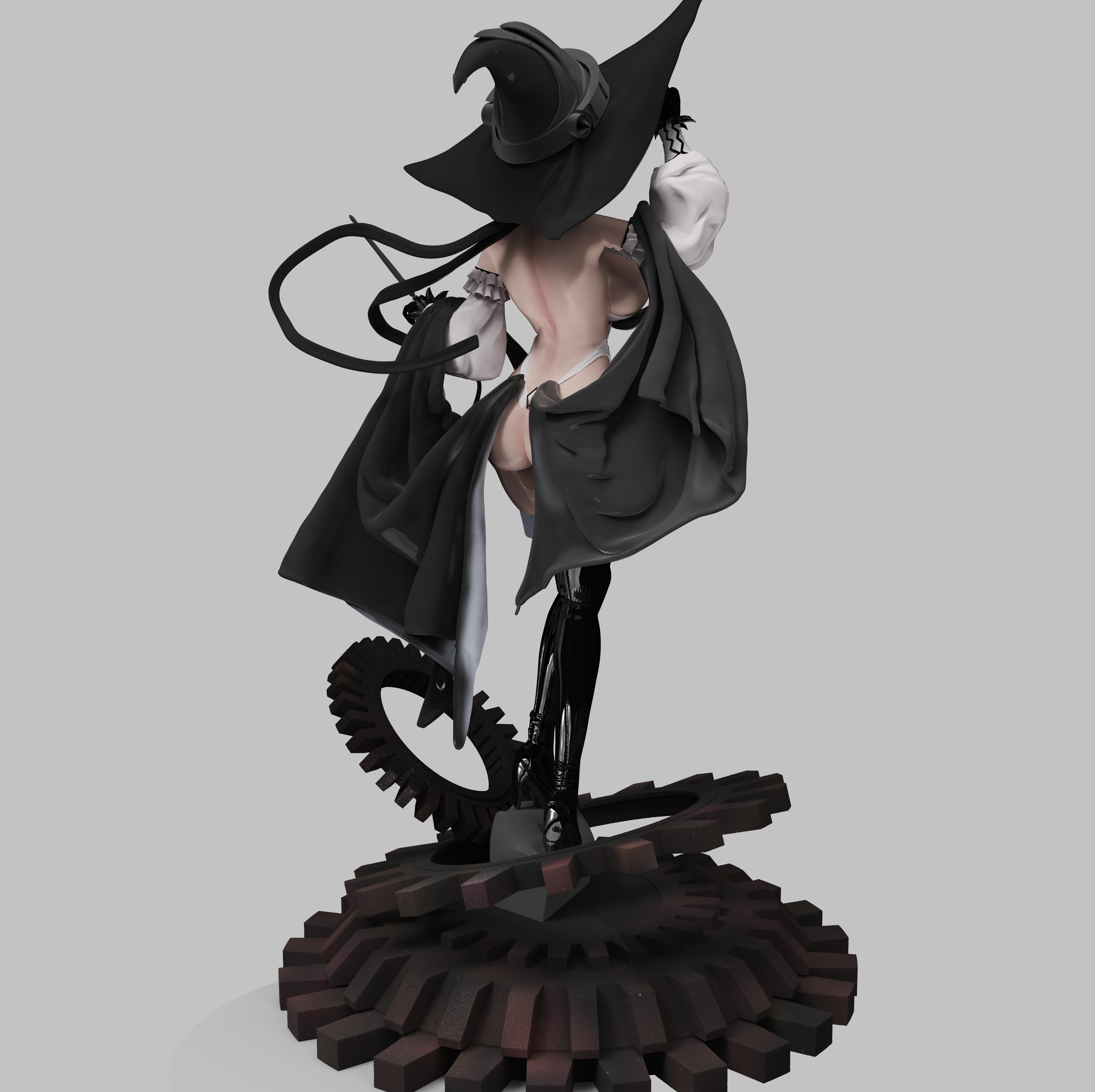 2B Magical Girl Nier Automata 3D print model_1