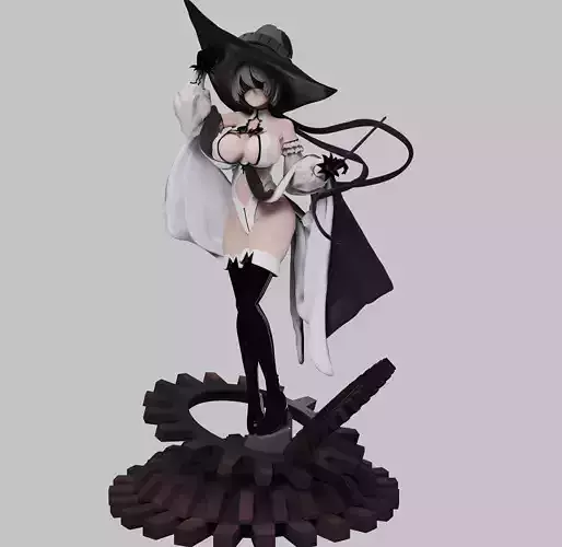 2B Magical Girl Nier Automata 3D print model