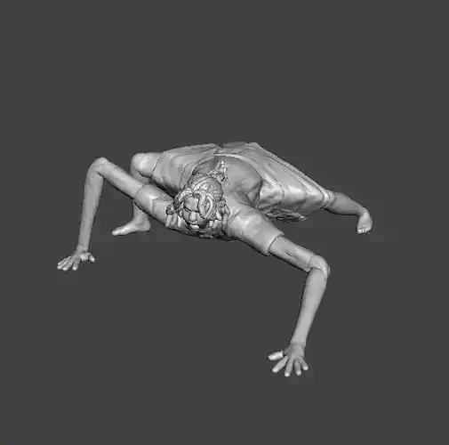 RE7 MUTATED MARGUERITE MINIATURE MODEL HORROR FANTASY GAMES RPG 3D print model