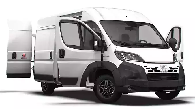 Fiat e Ducato Van L2H2 HQ Interior 2025