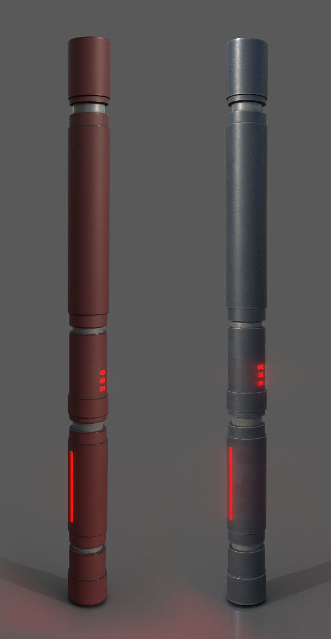 Imperial Style Corridor Asset Pack Low-poly 3D model_67