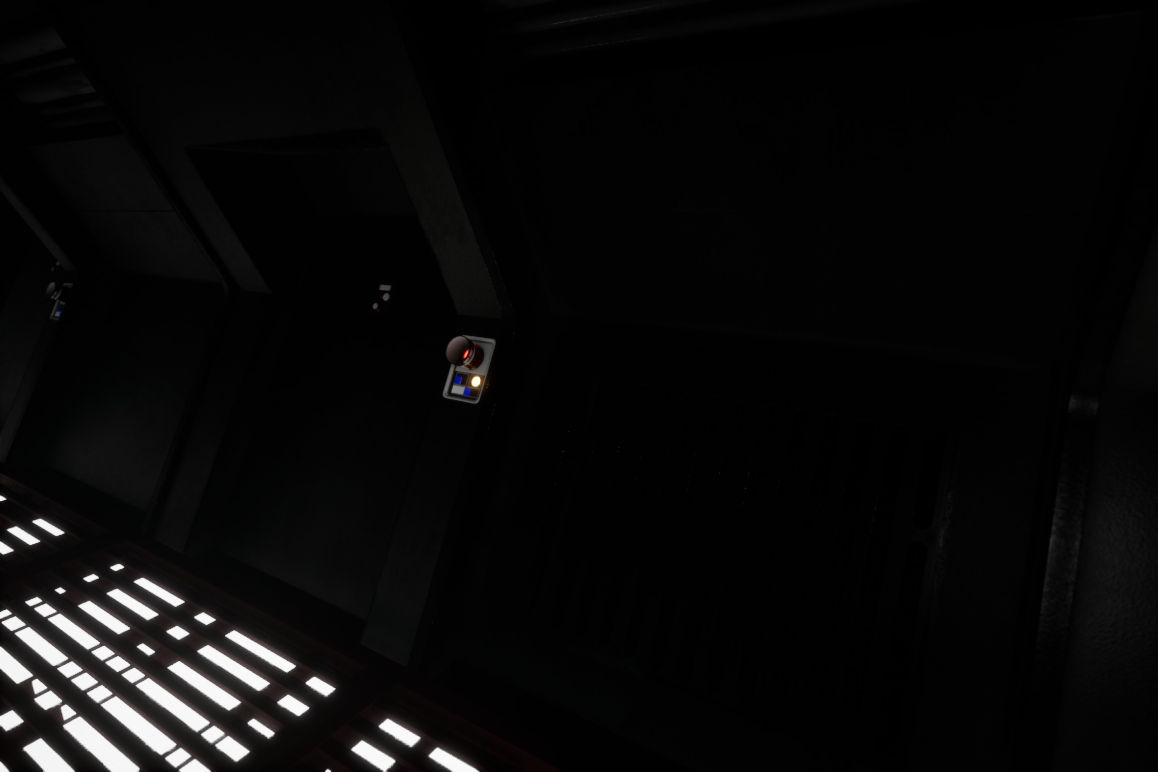 Imperial Style Corridor Asset Pack Low-poly 3D model_18