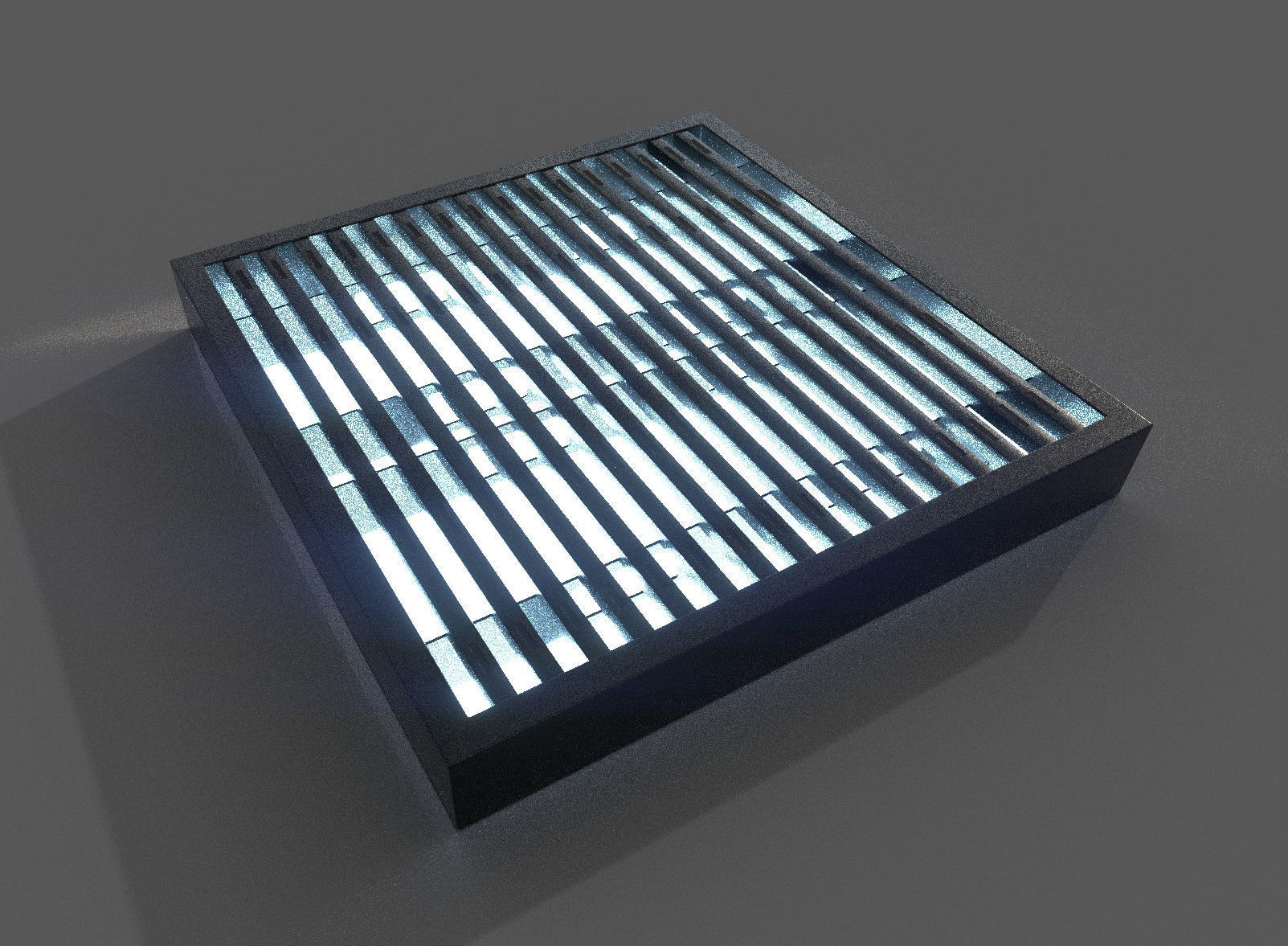 Imperial Style Corridor Asset Pack Low-poly 3D model_62