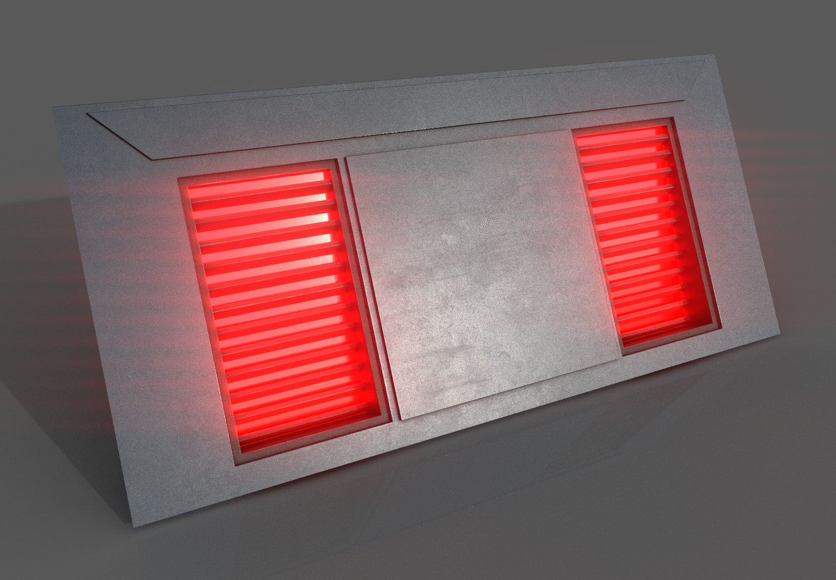 Imperial Style Corridor Asset Pack Low-poly 3D model_38