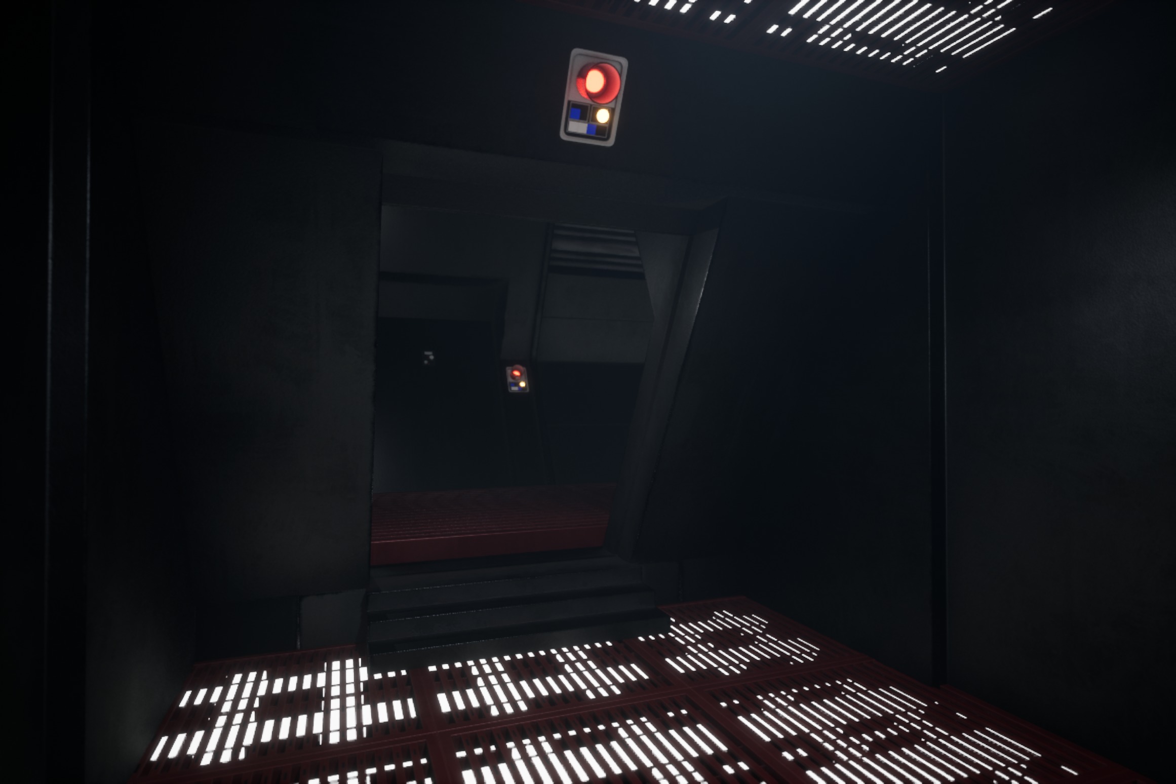 Imperial Style Corridor Asset Pack Low-poly 3D model_20