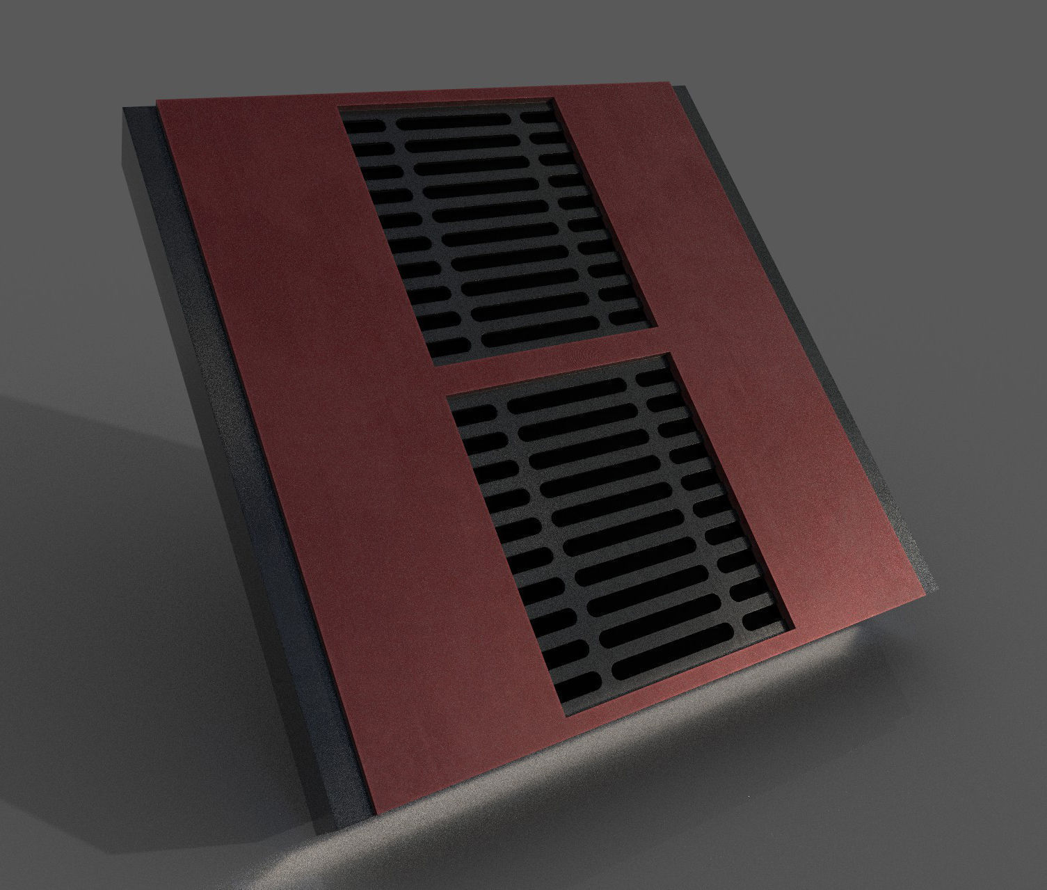 Imperial Style Corridor Asset Pack Low-poly 3D model_43