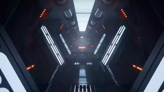 Imperial Style Corridor Asset Pack