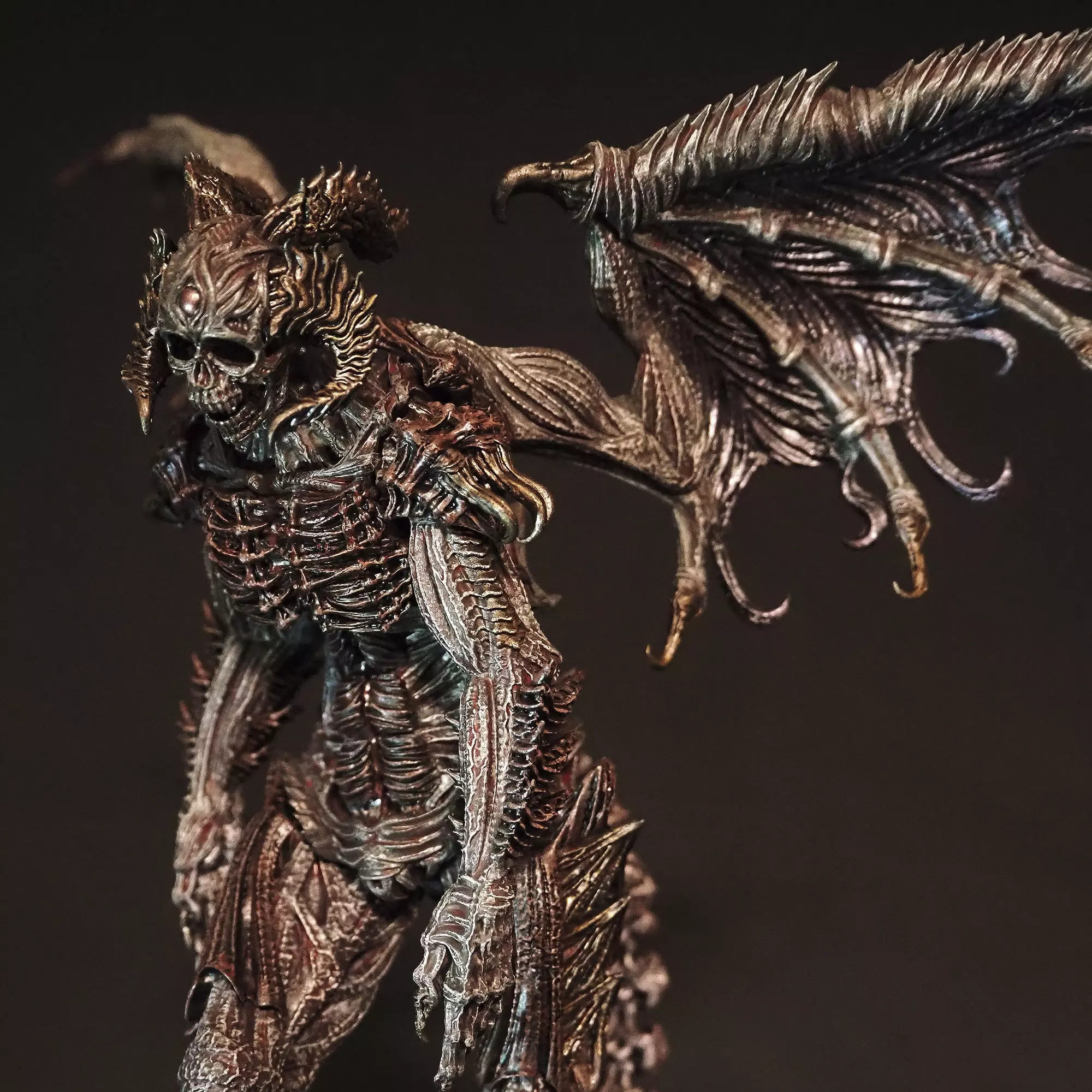 3D Game Assets 3D Printed Models demon Figures 3D print model_0