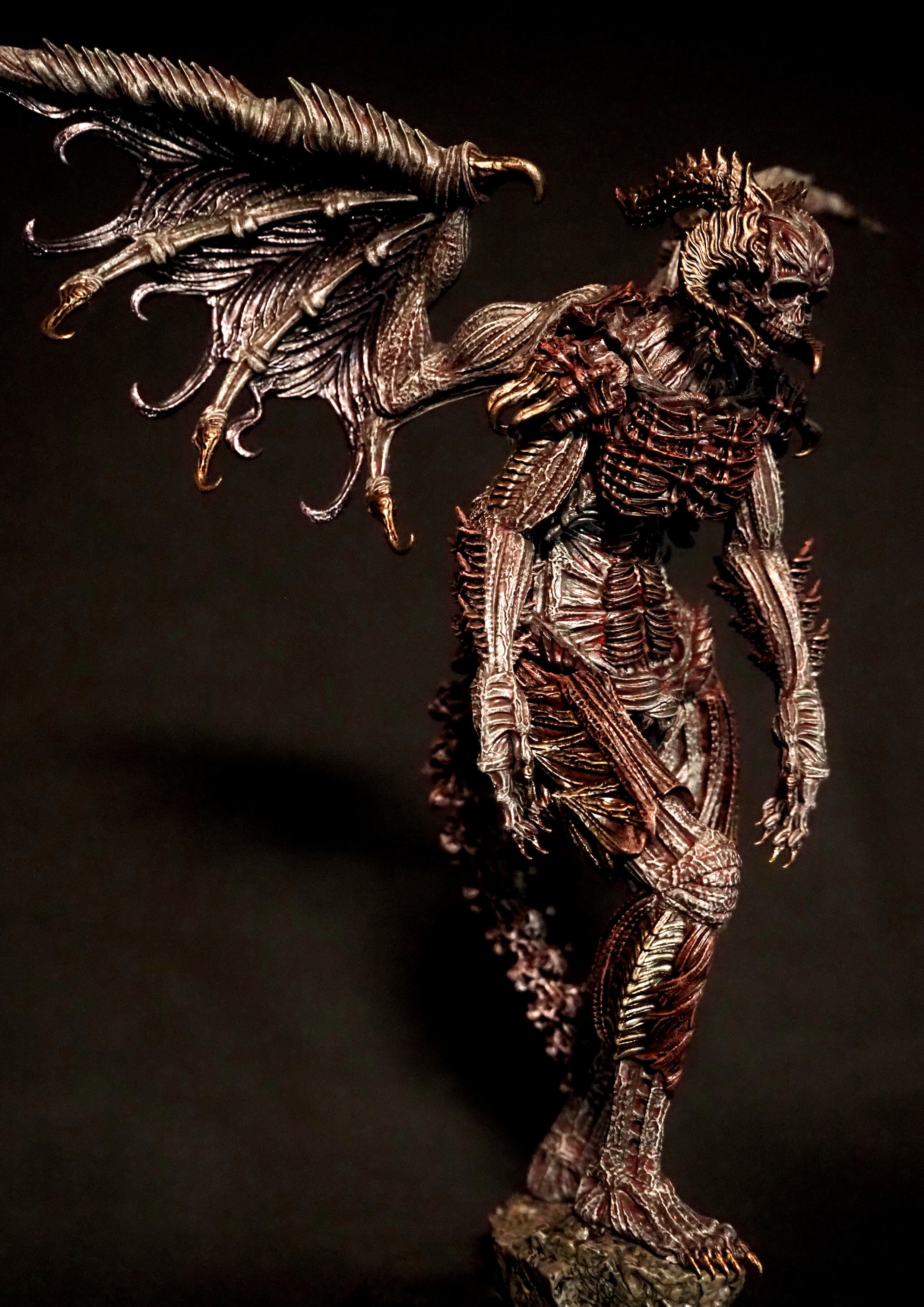 3D Game Assets 3D Printed Models demon Figures 3D print model_3