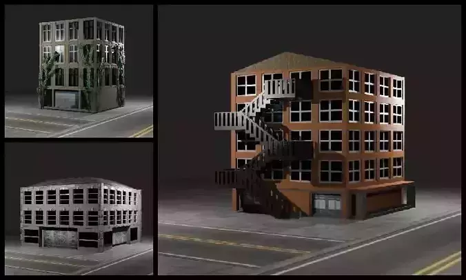 City Buildings Bundle Collection