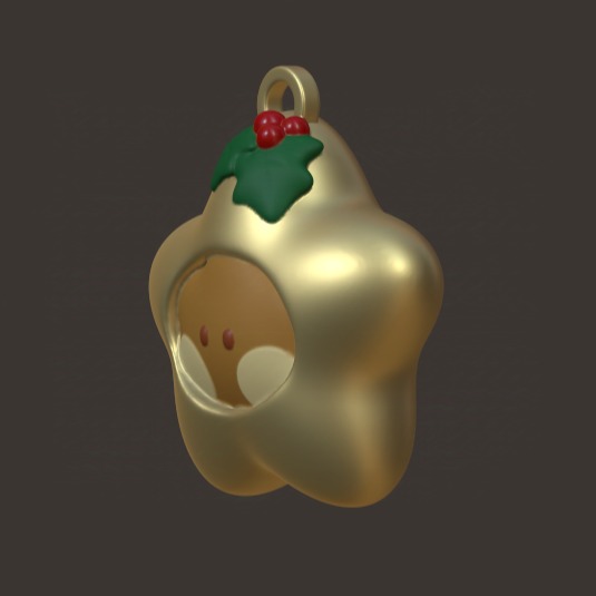 BT21 Christmas Decoration - Starry Shooky 3D print model_2