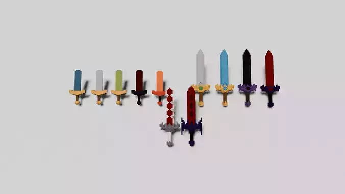 Voxel Swords Pack