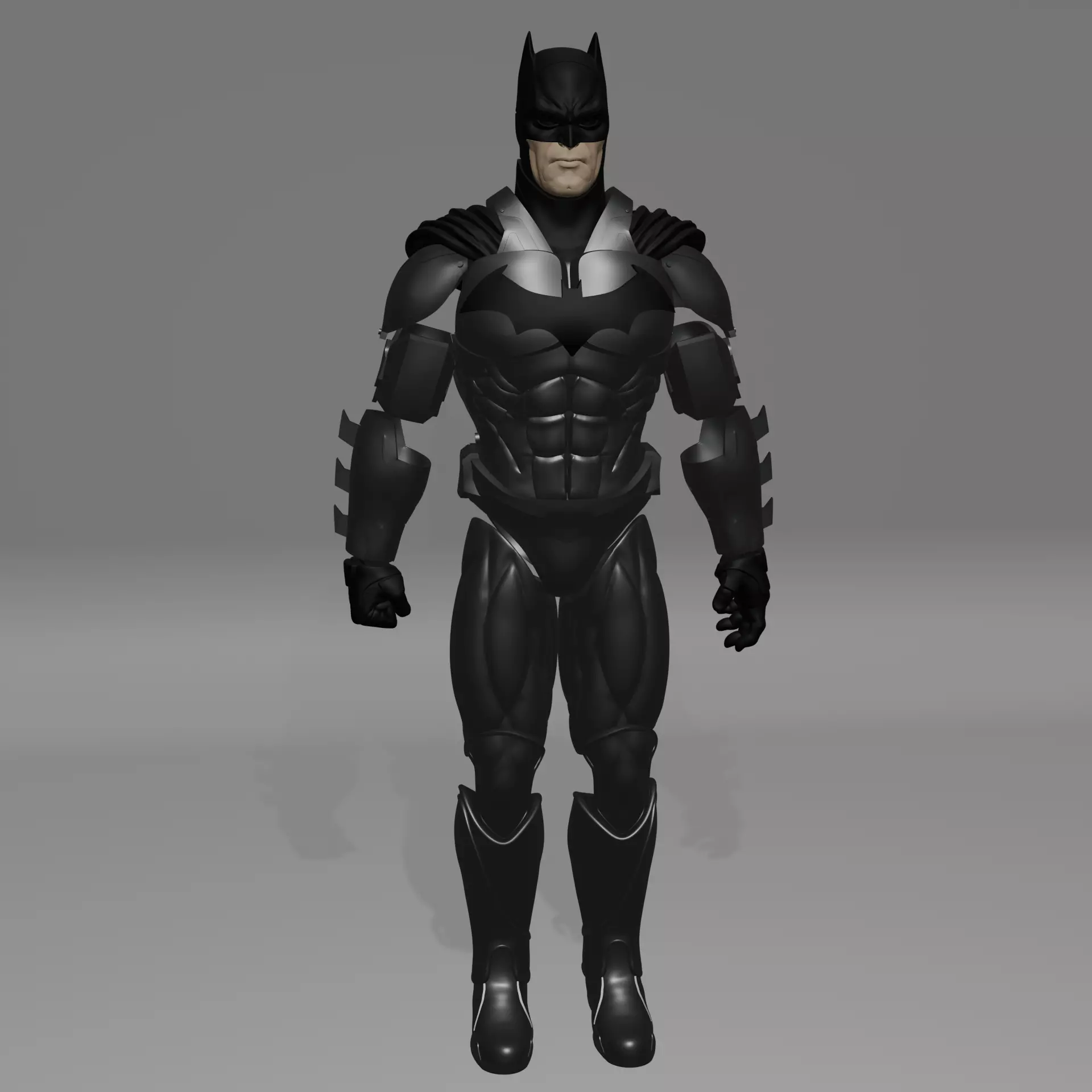 Black Knight Armor Kit Bash 3D print model_0