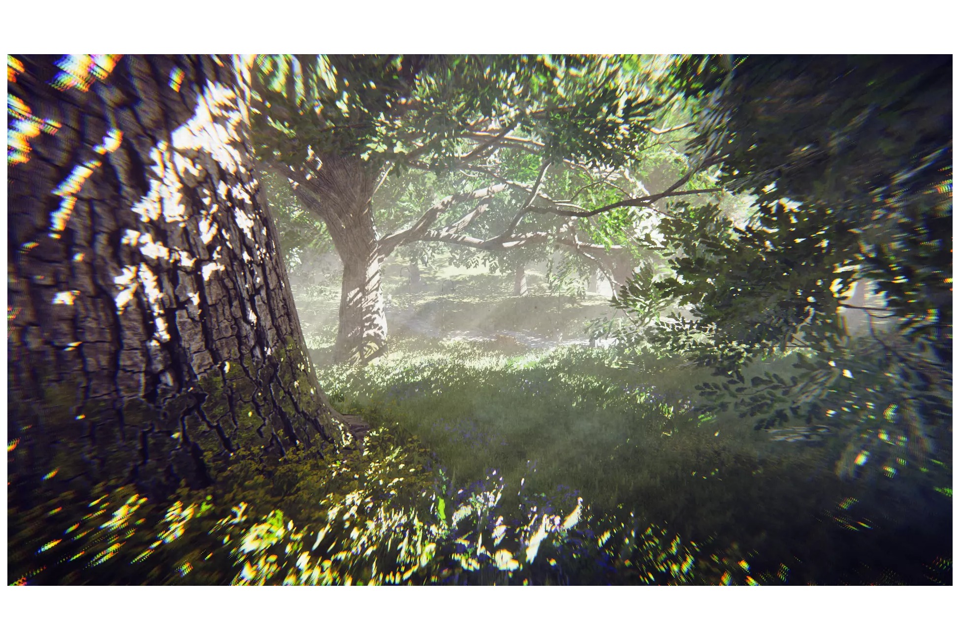 Big Oak Low-poly 3D model_2