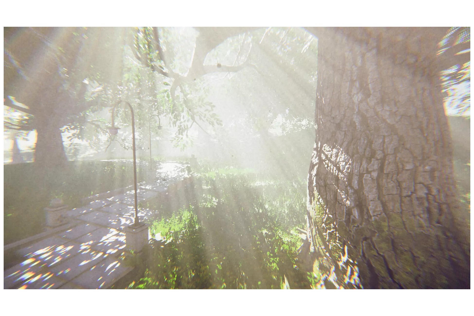 Big Oak Low-poly 3D model_7