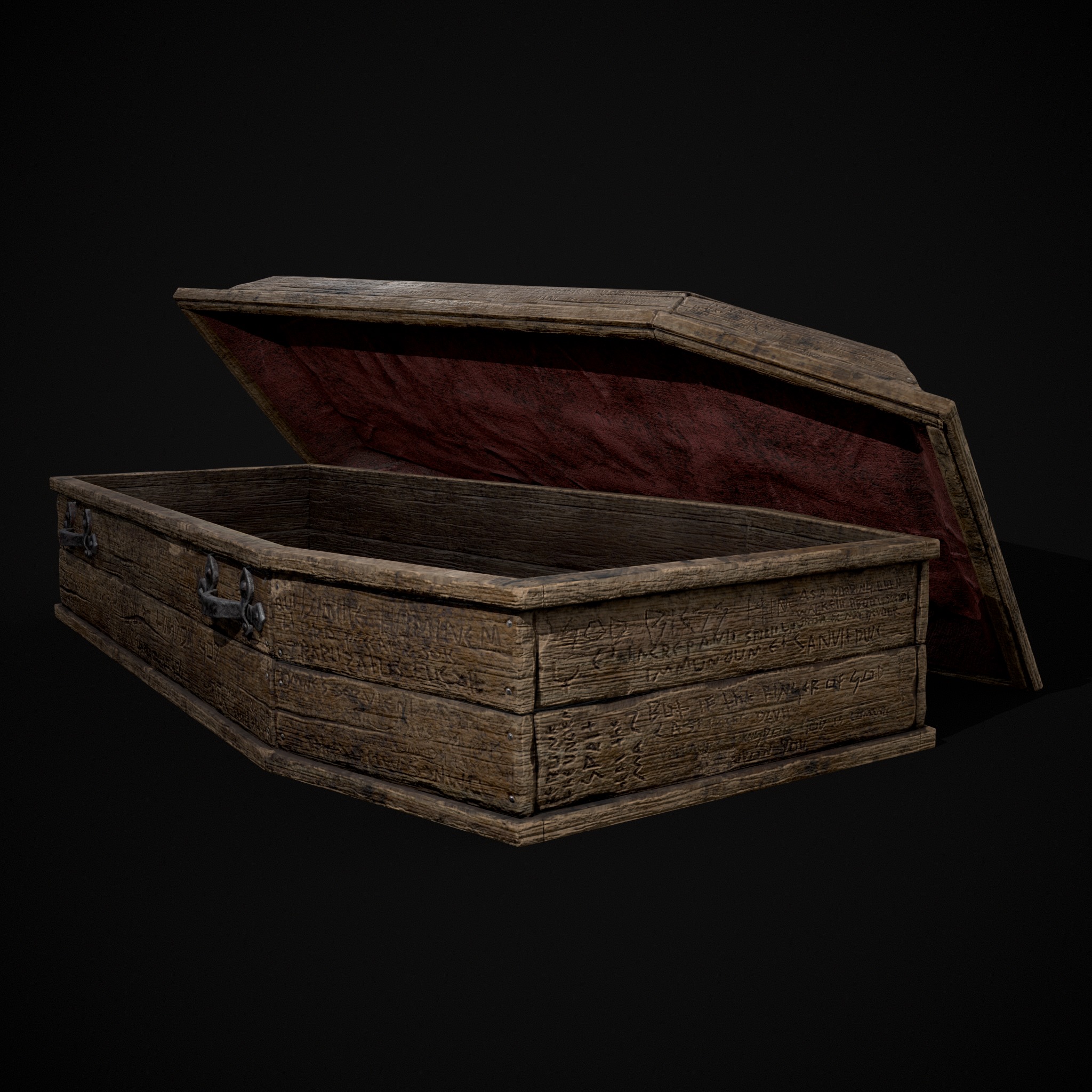 Coffin of the Damned Low-poly 3D model_17