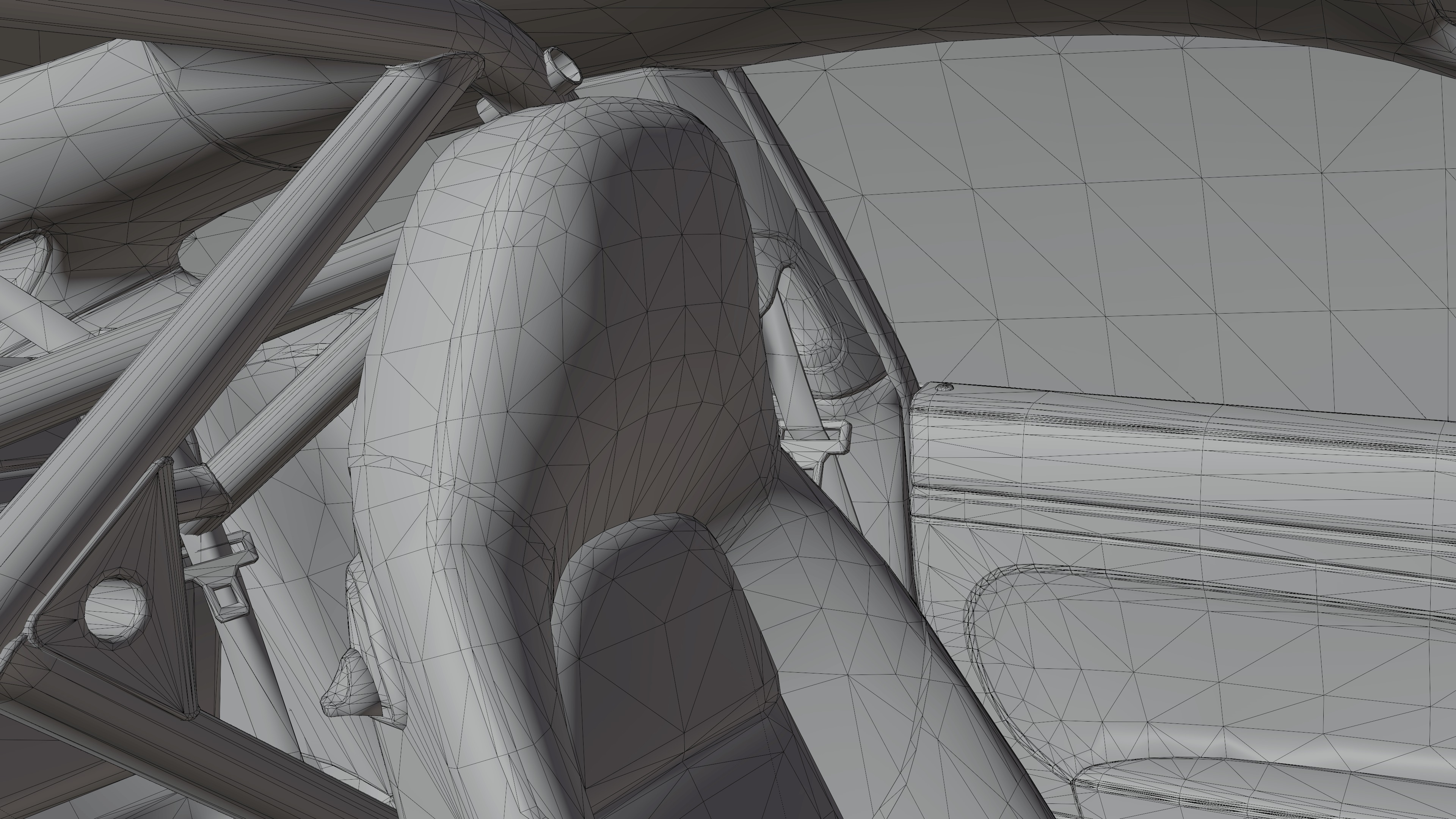 Porsche 911 Turbo S Drag Racing 3D Model 3D model_14