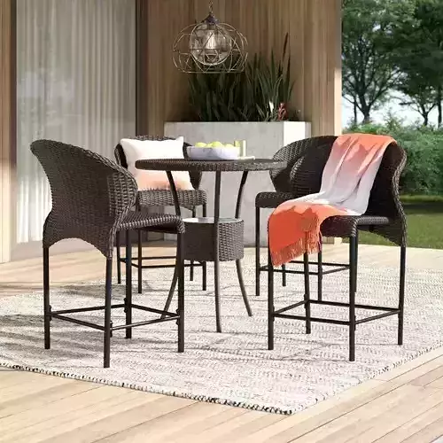 Nicodemus Long Dining Set