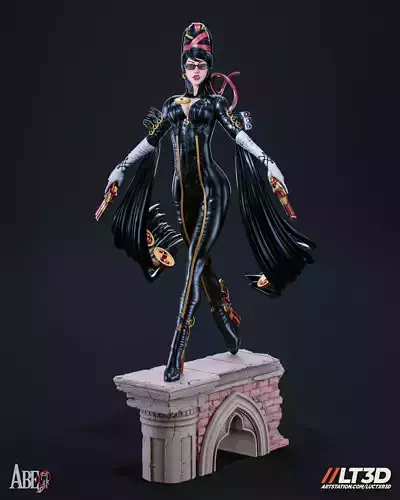 Bayonetta 3D print model