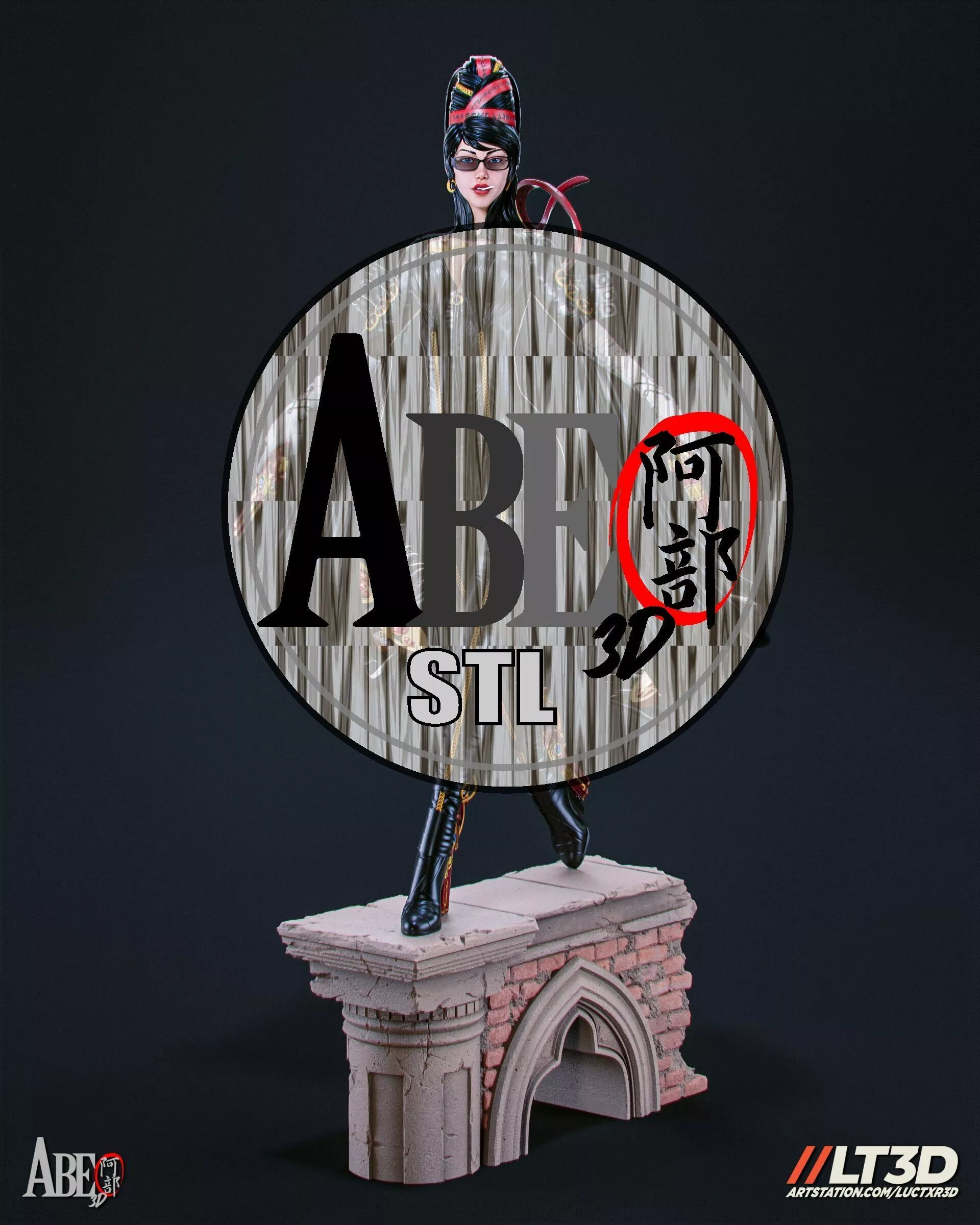 Bayonetta 3D print model